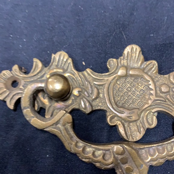 Antique bronze drawer pulls/handles - Picture 3 of 3